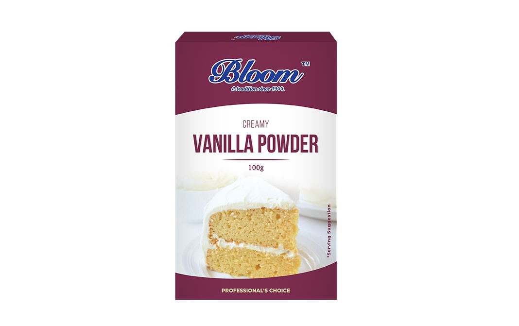 Bloom Creamy Vanilla Powder    Box  100 grams